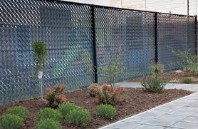 Alternating slats allow you to glance through the fence without the world peering back in. Fence Slats Ekoshield Home