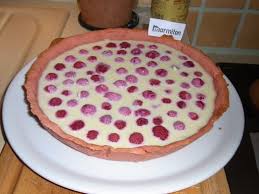 Tarte Aux Framboises Rose Et Blanche Recette Tarte Framboise Recette Tarte Framboise Framboise