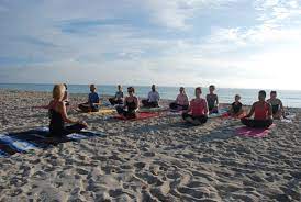 No one is too stiff, too out of shape, too large, too thin, too weak, or too old for iyengar yoga. Great Morning Practice Wonderful Weather Perfect Sunrise Picture Of Beach Yoga 3rd Street Miami Beach Tripadvisor