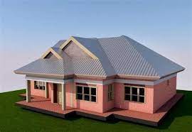 House Plans 9x12 With 3 Bedrooms Samhouseplans In 2021 House Roof Design Simple House Plans Simple House