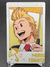 Mirio Togata My Hero Academia Card TCG Ensky Japanese | eBay