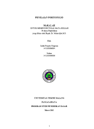 Tugas kepala ruang, perawat primer, perawat. Penilaian Portofolio Radiografer Penyelia Final Buku