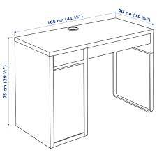 Ikea micke computertisch pc schreibtisch büro tisch bürotisch schwarzbraun neu. Micke Schreibtisch Anthrazit Rot 105x50 Cm Ikea Osterreich