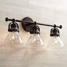 Olsen 24 Wide 3 Light Bronze Bath Light 34n07 Lamps Plus Bath Light Fixtures Bath Light Bathroom Lighting