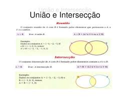 uniao e interseccaouniao e interseccao teoria dos conjuntos conjuntos matematica estude matematica teoria dos conjuntos