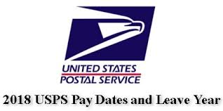2018 Usps Pay Dates And Leave Year Postal Employee Network