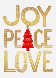 Margaret Berg Art Joy Peace Love Big Type Christmas Art Print Magrikie Christmas Art For Kids Christmas Typography Christmas Prints