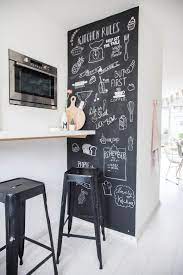home tour whimsical pastels family kitchen chalkboard chalkboard wall kitchen kitchen wall decor