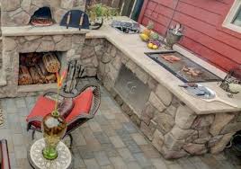 20 Ideen Fur Traumhafte Gartenkuche Pizzaofen Fur Draussen Kamin Grill Und Design Fur Aussenkuche