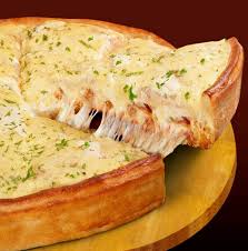 Chicago White Pizza By Sbarro White Pizza White Pizza Recipes Travel Food