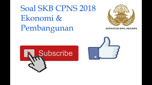 Komponen soal cpns di tes kompetensi dasar (skd). Contoh Soal Skb Ekonomi Dan Pembangunan Cpns 2018 Youtube