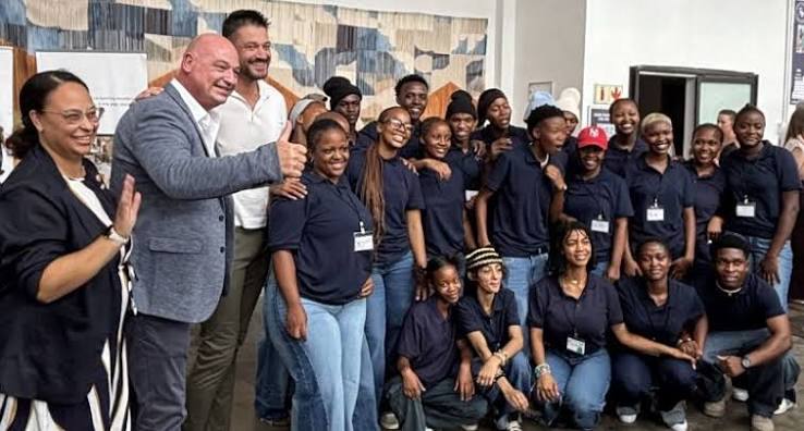 Presentation to learners at the Craft School