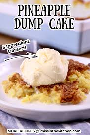 Using the pineapple juice as the liquid, stir up a box of yellow cake mix according to the box directions and pour over all. Pineapple Dump Cake Easy Dessert Miss In The Kitchen