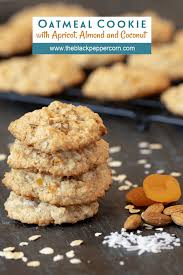 Oatmeal Apricot Almond And Coconut Cookies Chewy Oatmeal Cookie Recipe With Diced Dried Apricot In 2020 Apricot Cookies Recipe Oatmeal Cookies Chewy Apricot Recipes