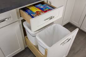 Shop wayfair for the best hidden trash can cabinet. Wastebasket Cabinet Pull Out Storage For Trash Recycling