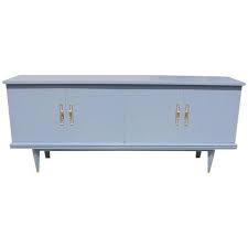 Contemporary light blue lacquer side board with two drawers and clean lines. Pin On Store