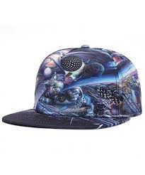 3d Printed Solid Brim Hip Hop Adjustable Hat Snapback Baseball Cap Geometry Cc12na9mf5i Baseball Hats Hats For Men Casual Cap