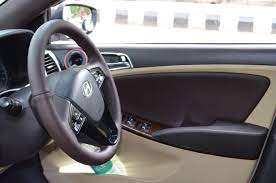 Done Full Car Interior Design In Hyundai Vernafludic Shop At Carplus Caraccessories Carinterior Car Accessories Automotive Accessories Car Interior Design
