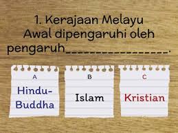 Check 7 flipbooks from ainarania90. Kuiz Sejarah Tahun 4 Kerajaan Melayu Awal Sumber Pengajaran