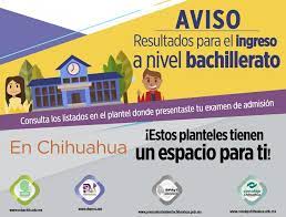Informa Educacion Sobre Espacios Disponibles En Planteles De Bachillerato Chihuahua Gob Mx