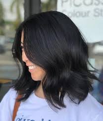 Long, straight, black hair just doesn't cut it anymore. 29 Hottest Medium Length Layered Haircuts Hairstyles