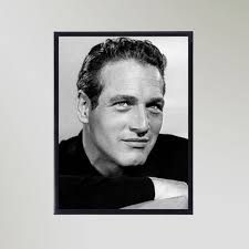Póster impreso de Paul Newman, imagen vintage, regalo en varios tamaños sin  marco