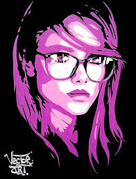 как сделать фотографию в стиле поп арт в фотошопе Portret Vektor Akril Devushka Pop Art Pop Art Acrylic Girl Vector Portrait Iskusstvo Zhivopis Portret