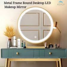Or, you can select a vanity mirror with lights for a perfectly paired combination. Sg Seller Desktop Vanity Mirror With Led Light Round Mirror Large Make Up Mirror Light Shopee Singapore