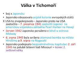 Března 1945 vylodila a eventuálně obsadila na ostrově iwodžima. Druha Svetova Valka Ppt Stahnout