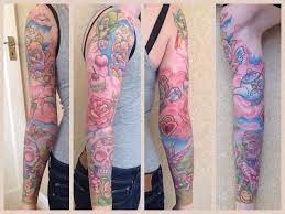 By Craig Garner Design 4 Life Liverpool Uk Girly Sleeve Tattoo Girly Tattoos Tattoo Designs For Girls