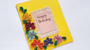 All you have to do is make a round paper coil for the bottom of the top, and then build a wall of paper to form the base. How To Create A Simple Quilled Birthday Card Diy Crafts Tutorial Guidecentral Youtube
