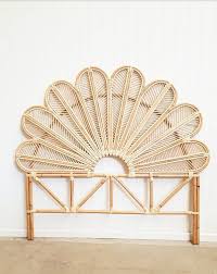 Bloemblaadjes Rotan Bedhead Etsy In 2020 Rattan Bed Rattan Headboard Rattan Bedroom