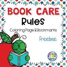 Make your world more colorful with printable coloring pages from crayola. Library Rules Coloring Page Worksheets Teaching Resources Tpt