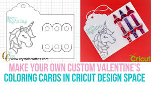 Download Make Your Own Valentine S Day Coloring Card In Cricut Design Space Youtube