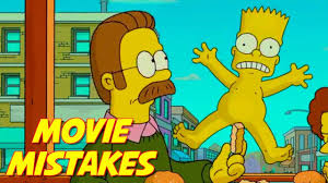 After homer accidentally pollutes the town's water supply, springfield is encased in a gigantic dome by the epa and the simpsons are declared fugitives. Simpsons Movie Mistakes That Slipped Through Editing The Simpsons Fails Bart Simpson Goofs Youtube