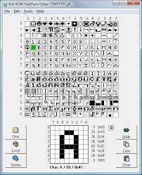 This updated circle generator allows you to create circles of any size made out of stone blocks using commands! 8x8 Pixel Rom Font Editor