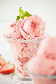 Paleo Strawberry Nice Cream Recipe With Rhubarb My Natural Family Recipe Nice Cream Recipe Paleo Ice Cream Ice Cream Recipes