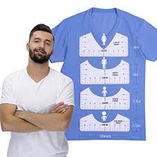 One of the main questions about working with heat transfer vinyl is how to know where to place the decal on a shirt. Buy 11pcs T Shirt Ruler T Shirt Guide To Center Designing Shirts Alignment Tool With Soft Tape Measure Shirt Placement Guide Tool With Tailor S Chalks For Adult Youth Children V Neck White Online In Vietnam B08xxqj3p4