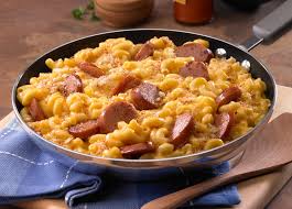 The flavorful casserole is made with pork sausage, chopped vegetables, and a homemade cheese sauce. Johnsonville Skillet Mac Cheese Kielbasa Johnsonville Com