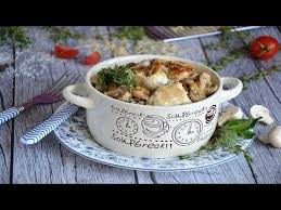 курица с картошкой и грибами в духовке рецепт с фото Kurica S Gribami I Slivkami V Duhovke Youtube Rezepte Russische Rezepte