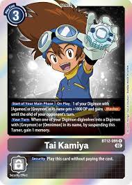 Tai Kamiya - Across Time - Digimon Card Game