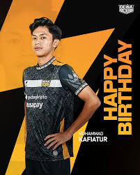 Selamat ulang tahun untuk Kafiatur Rizky 🎉🎂 Semoga sehat selalu dan  tentunya sukses bersama timnas Indonesia U-19 di turnamen AFF U-19 Boy's  Championsip 🇮🇩 #DUFC #anakdewa #liga1