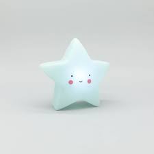 Blue Star Night Light Lumi Night Lights