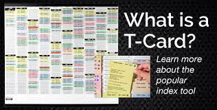 T cards online performs on all systems but is optimised for mozilla firefoxweb browsers. What Is A T Card Learning More About The Popular Index Card