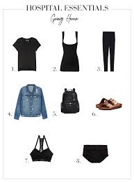 What To Pack In The Hospital Bag For Mom Guide The Mom Edit Hospital Bag For Mom To Be Post Partum Outfits Baby Hospital Bag