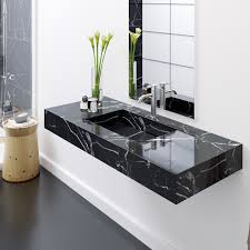 5 out of 5 stars. C2 Marquina Marble Wall Mounted Washbasin