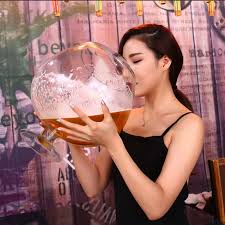 Personalized wine glasses are a perfect gift. 2000ml 4000ml Fun Large Wine Glass Party Oversized Beer Mug Beer Steins Aliexpress