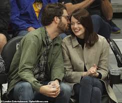 Click through the gallery of photos to see emma stone and dave mccary amid all the rumors about their. Emma Stone Cozies Up To Boyfriend Dave Mccary In Rare Public Outing To Clippers Basketball Game Daily Mail Online
