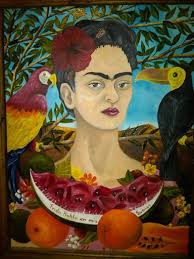 Frida kahlo'nun resimlerinin anlamı ne? Alex O Malagon Kunstwerk Malerei Figurativ Multikulturalismus 2011 Frida Kahlo En Mis Suenos Virtualgallery Com