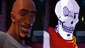 Uncle Aaron Has Papyrus' Skull